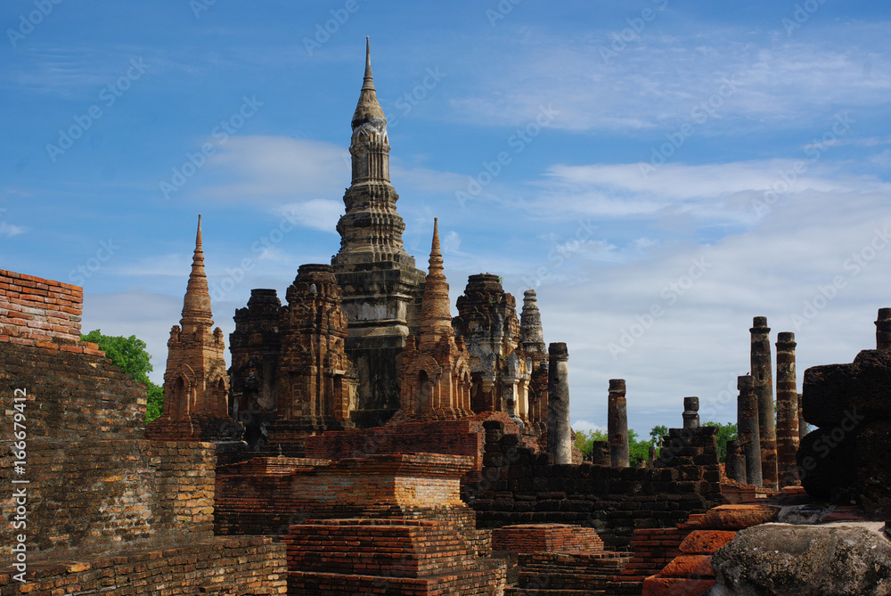 Fototapeta premium Sukhothai Historical Park, Thailand 