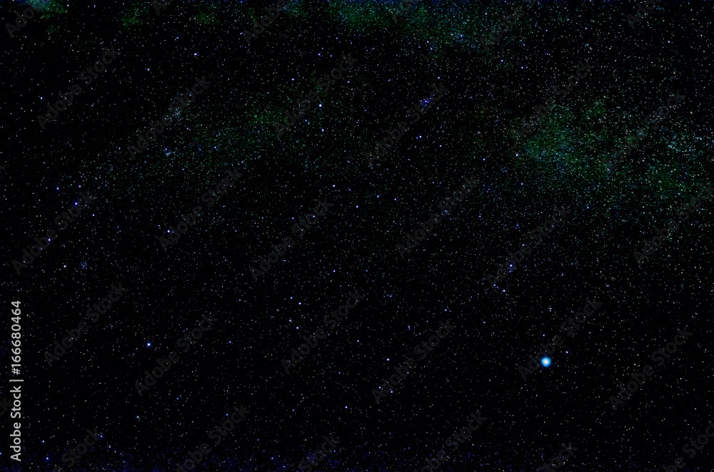 Obraz premium Stars and galaxy outer space sky night universe black background 