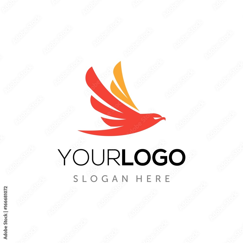 Eagle Illustration Logo Vector Eagle Illustration Logo Vector