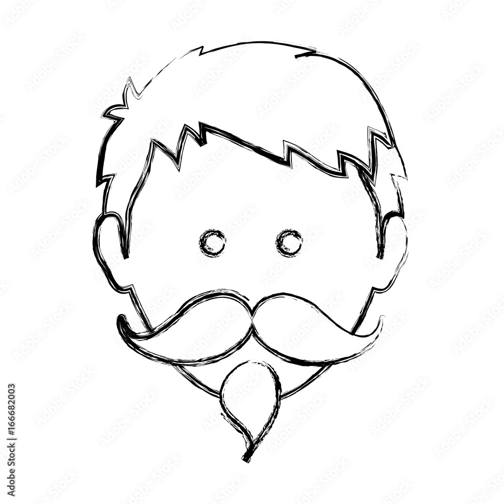 Cute magician cartoon