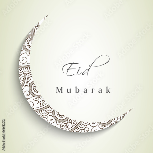 illustration of Muslim Festival Eid Background photo