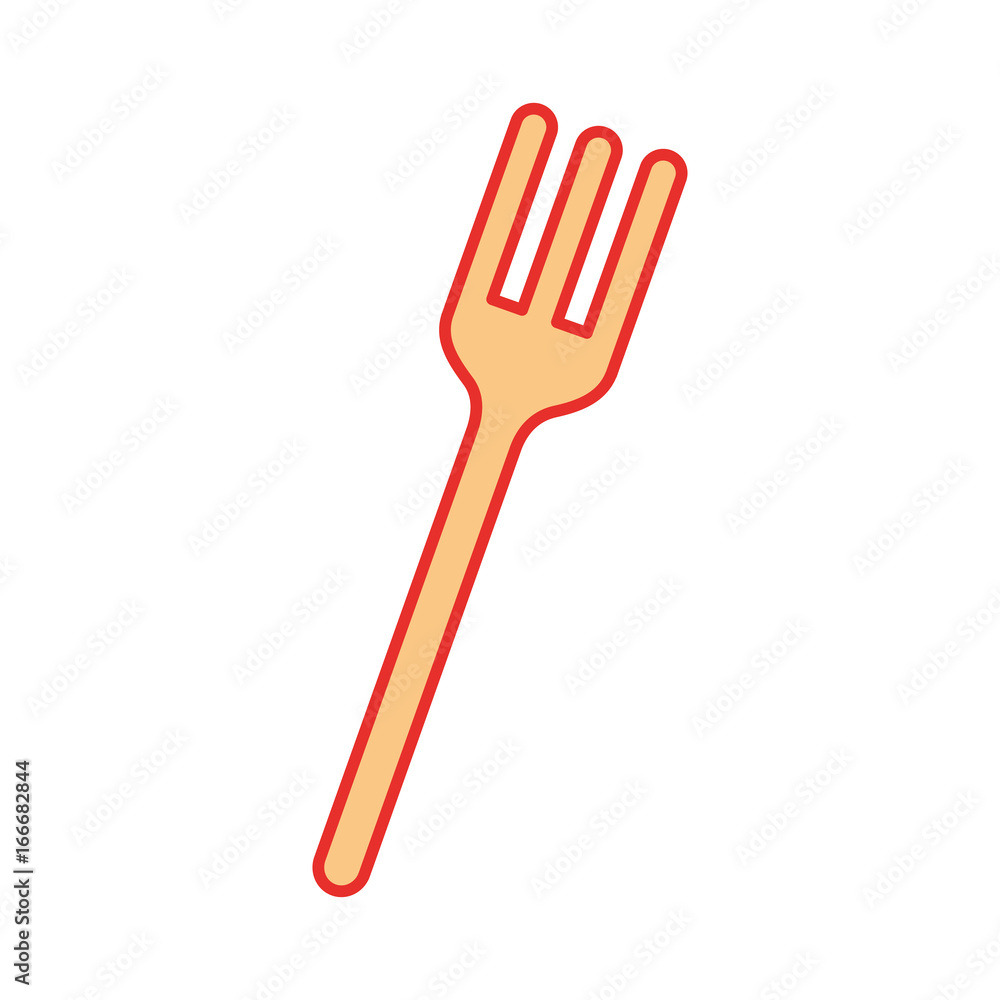 fork cutlery isolated icon vector illustration design fork cutlery isolated icon vector illustration design