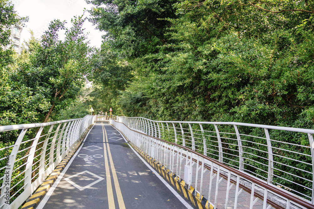 Xindian Creek bicycle lanes Xindian Creek bicycle lanes