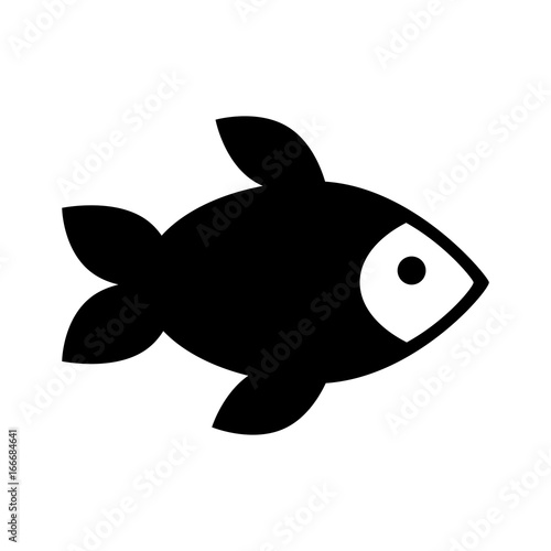 delicious fish isolated icon vector illustration design