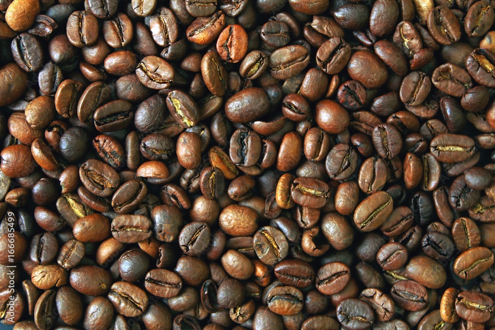 Coffee beans background Coffee beans background