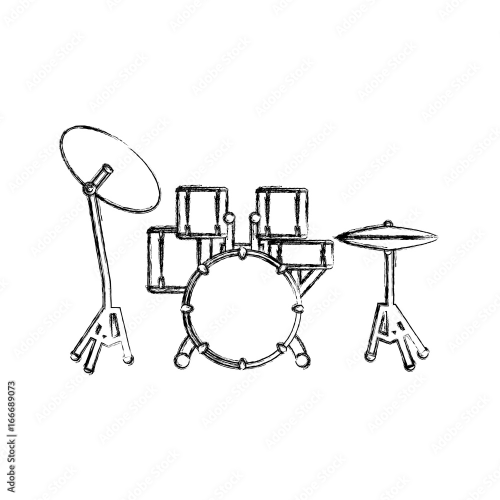 Drum plate music instrument Drum plate music instrument