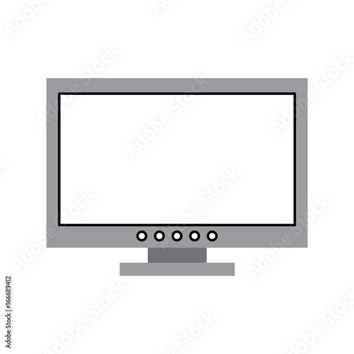 tv plasma isolated icon vector illustration design