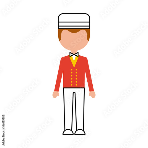 boybell avatar character icon vector illustration design