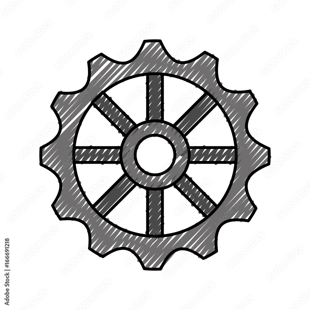 gears machine isolated icon vector illustration design gears machine isolated icon vector illustration design