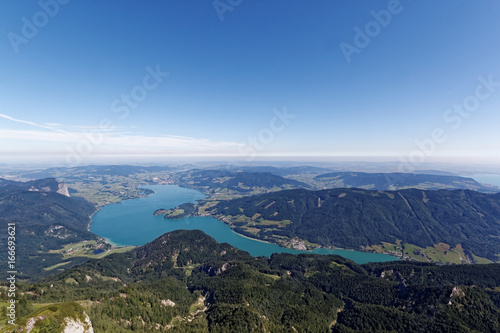 Blick vom Schafberg (Salzkammergut)