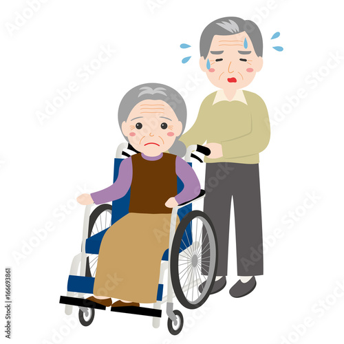 老老介護　介護疲れ