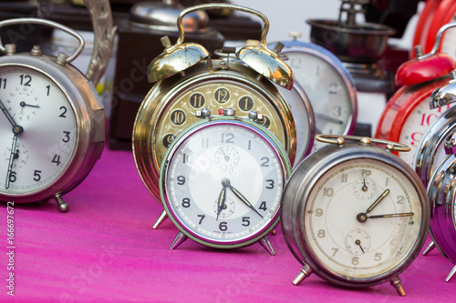 Vintage Clock at a flea market