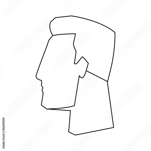 business man side view office worker manager