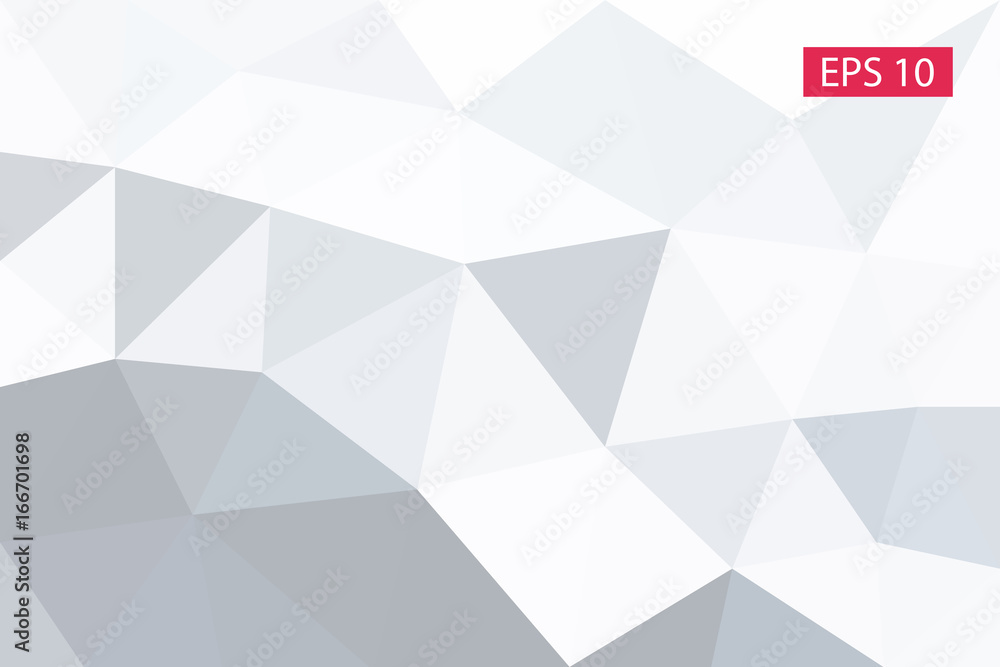 Obraz premium Abstract geometric background, vector from polygons, triangle, vector illustration, vector pattern, triangular template, geometric sample
