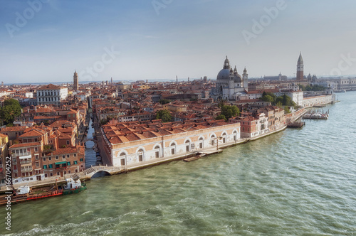 Editorial Venice, Italy - August 25, 2013: Venice, a city in northeastern Italy and the capital of the Veneto region. It is situated across a group of 118 small islands 