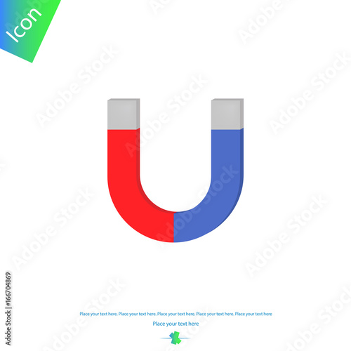 Magnet vector icon Free Download Magnet vector icon - GFXLoad
