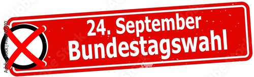 24. September Bundestagswahl