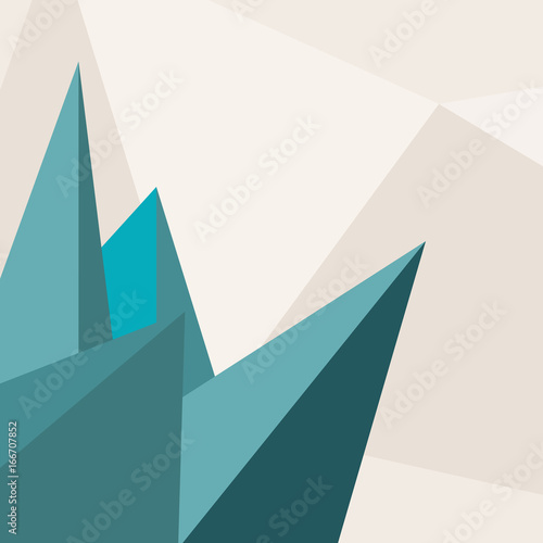 Free Download Abstract Triangle Background / Vector Creative Illustration - GFXLoad