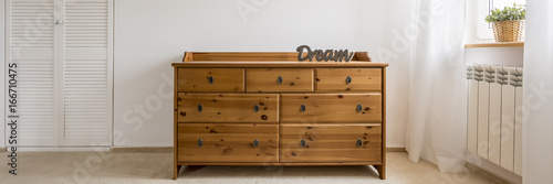 Wooden classic commode