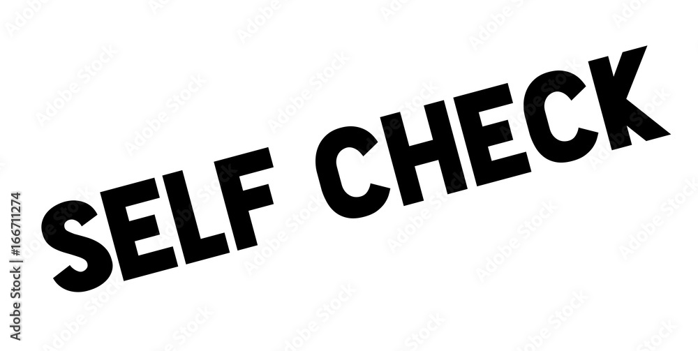 Self Check rubber stamp. Grunge design with dust scratches. Effects can be easily removed for a clean, crisp look. Color is easily changed. Self Check rubber stamp. Grunge design with dust scratches. Effects can be easily removed for a clean, crisp look. Color is easily changed.