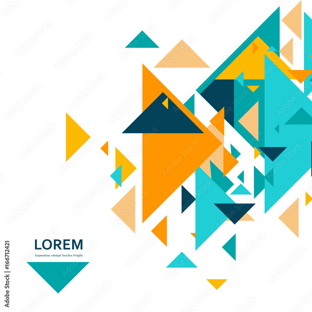 Abstract geometric background with modern overlapping triangles Abstract geometric background with modern overlapping triangles