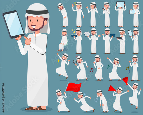 flat type Arab man_2