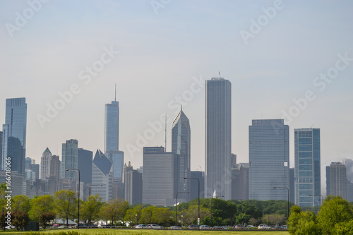 Chicago skyscraper, Illinois, USA © tarnrit