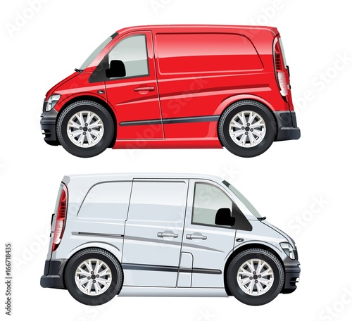 Vector Cartoon van
