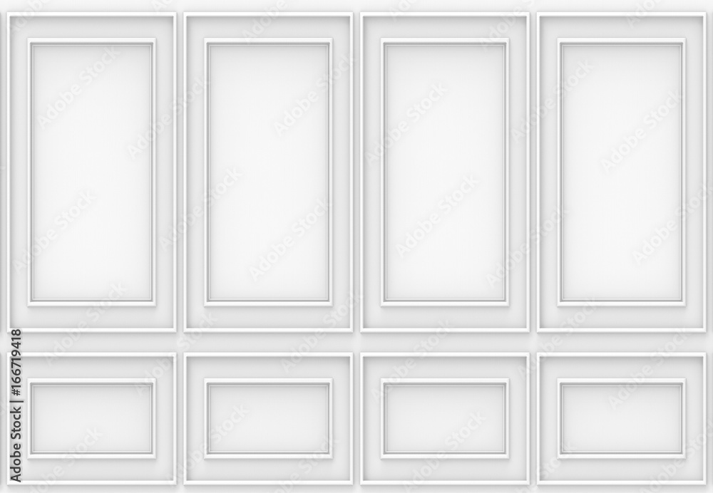3d rendering. luxury white wood wall background 3d rendering. luxury white wood wall background