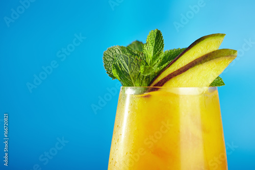 Smoothie with Orange and Pear photo