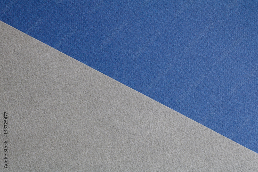Fototapeta premium Abstract composition of blue and gray paper