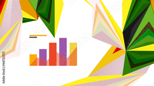 Modern triangle presentation template Free Download Modern triangle presentation template - GFXLoad