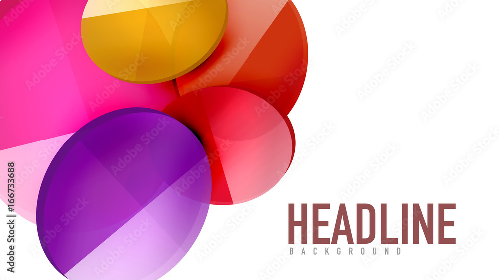Modern geometric presentation background Modern geometric presentation background