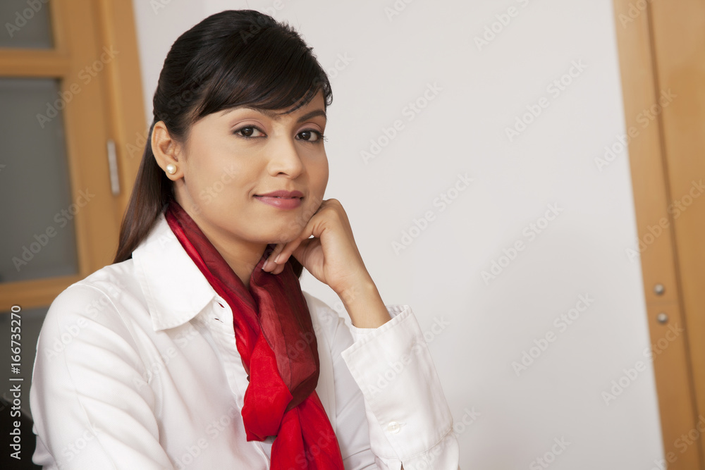 Portrait of a female business executive Portrait of a female business executive