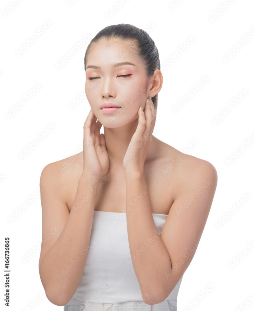 asian woman with beauty face asian woman with beauty face