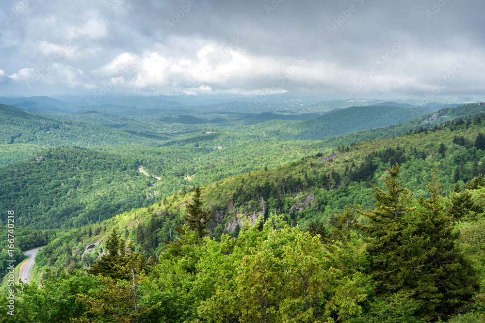 Summer View from Grandfather Mountain