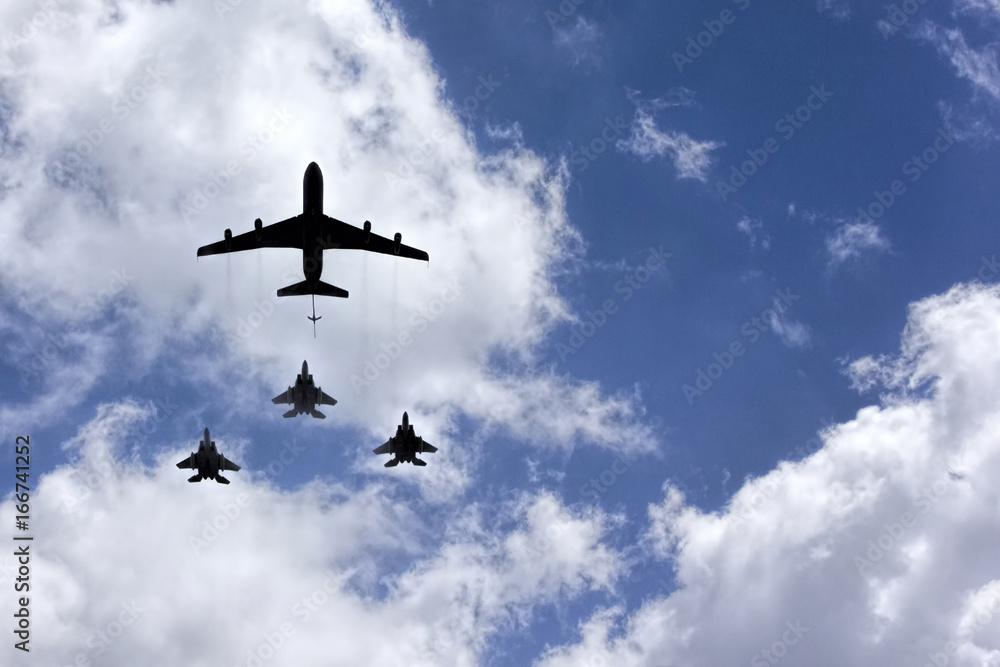 Air force in the sky Air force in the sky