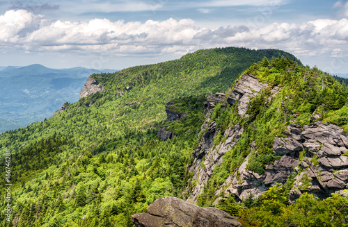 Summer View from Grandfather Mountain photo