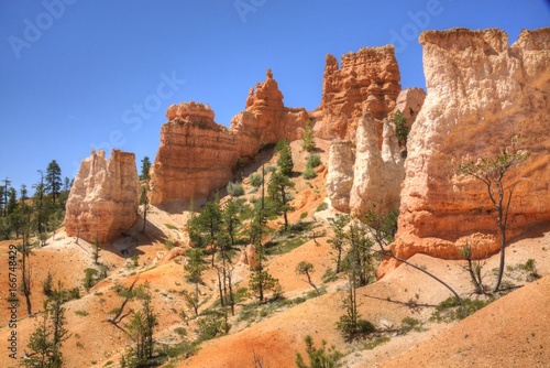 Hoodoos at Bryce on a Beautiful day © Larry