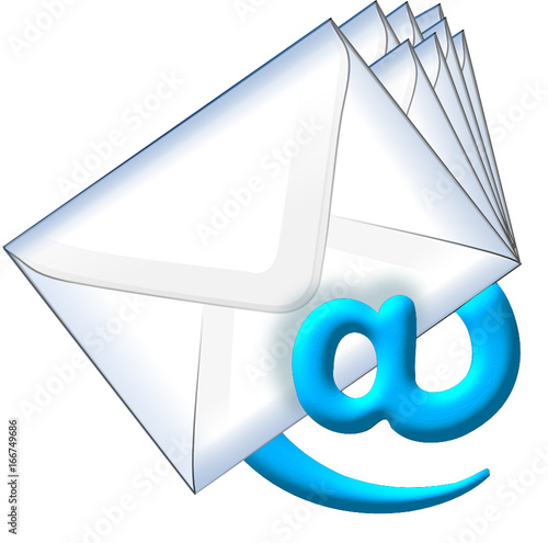 Email enveloppes.