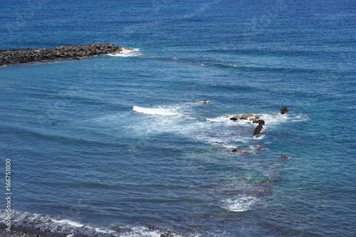 Küste von Puerto de la Cruz auf Teneriffa