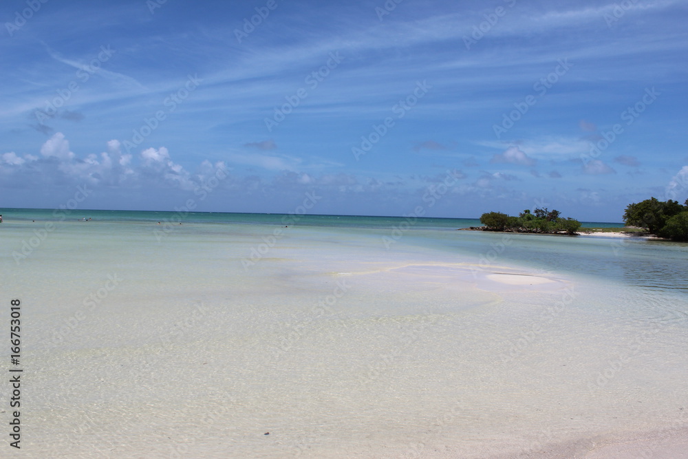 Beach at cayo coco cuba
