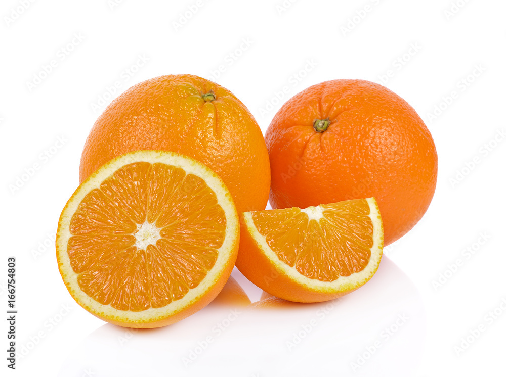 orange isolated on white background orange isolated on white background