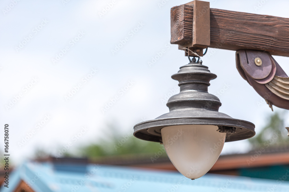 Naklejka premium Lamp