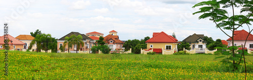 Posh village in suburban Manila