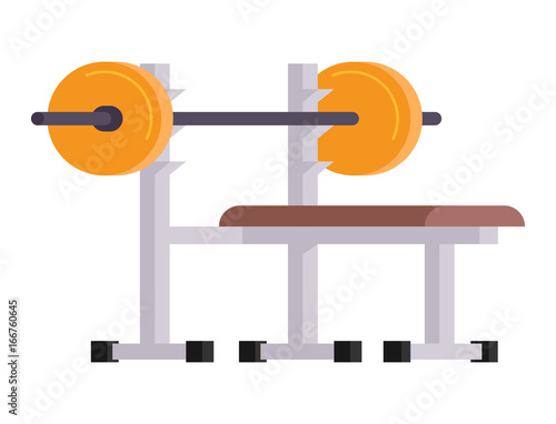 Fitness gym club vector icons athlet and sport activity body tools wellness dumbbell equipment