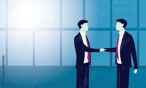 Business Deal Agreement Partnership Concept