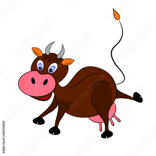 cow illustration character 