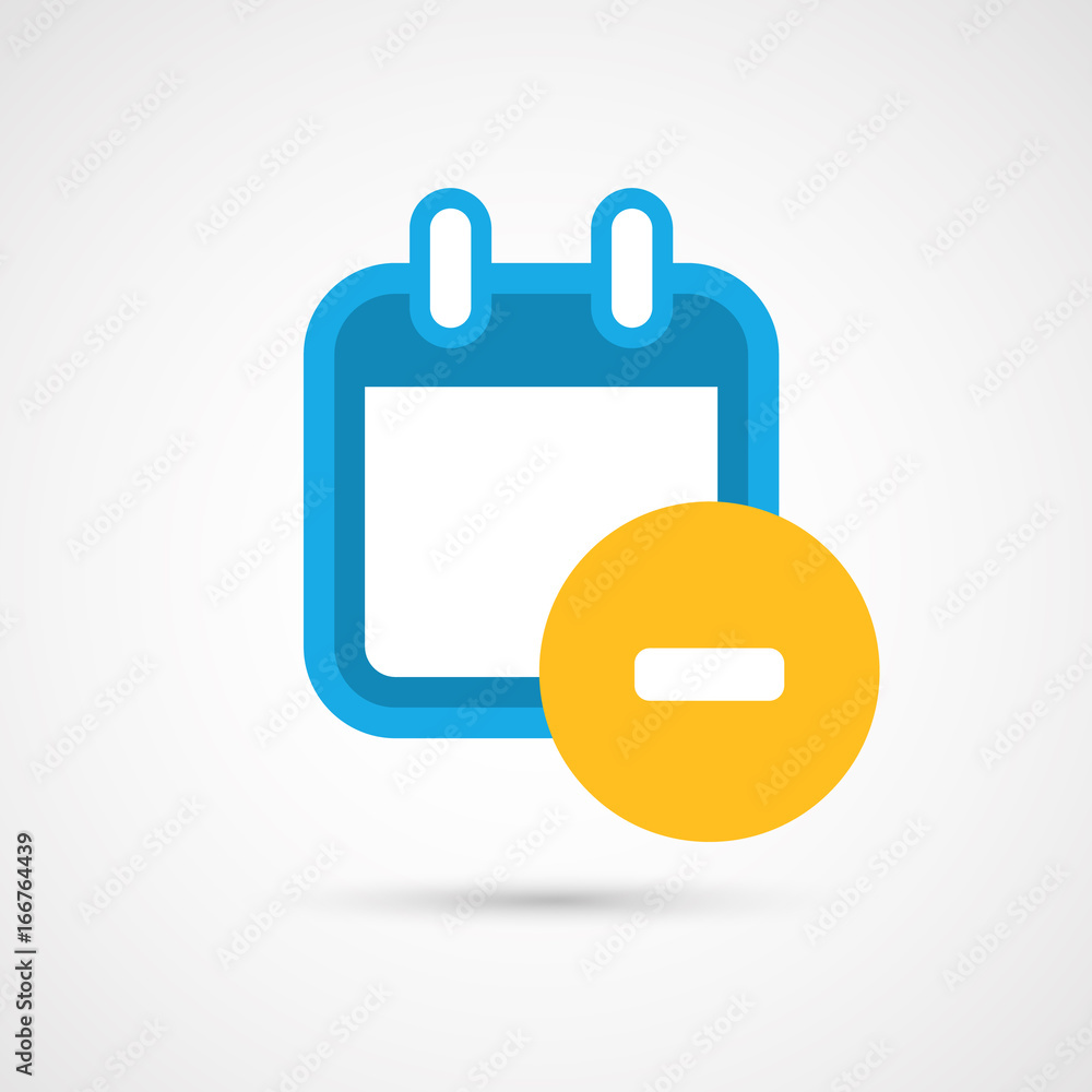 Vector Calendar Icon - remove Vector Calendar Icon - remove