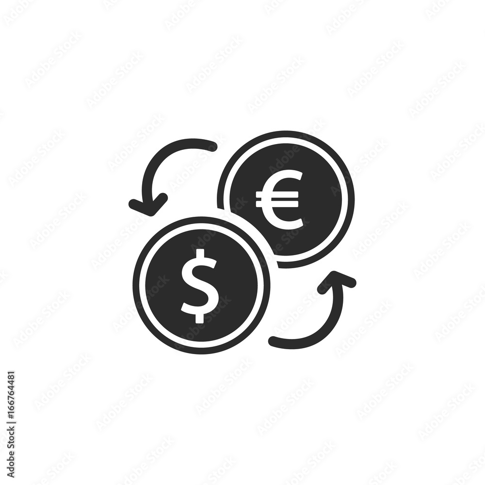Fototapeta premium Exchange modern icon
